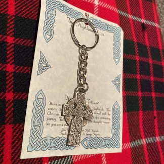 Keychain - Cross-Highland