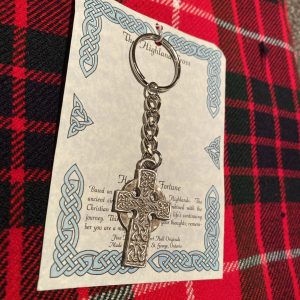 Keychain - Cross-Highland