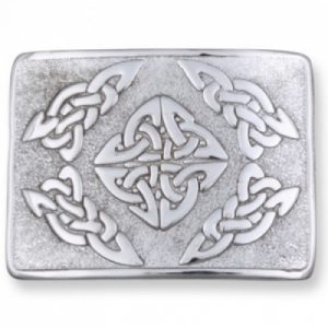Belt Buckle Celtic Square pattern
