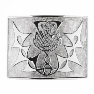 Belt Buckle Celtic Swirl pattern