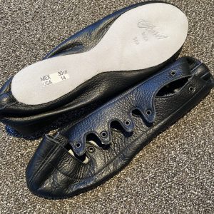 Scottish Country Dance Ghillies for Men Black Size 14