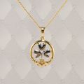 Lucky Claddagh Pendant