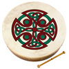 8" Bodhran Carew Cross