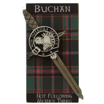 CLAN CREST KILT PIN