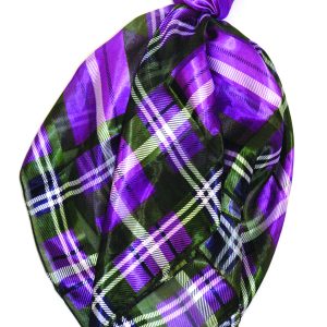 Tartan Scarf Purple