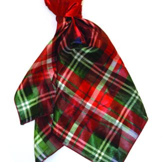 Tartan Scarf Red