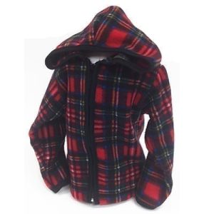 TARTAN TOT FLEECE HOODIE