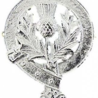 Thistle Cap Badge w/ Belt
