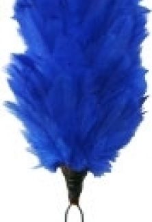 Blue 3 Inch Feather Hackle