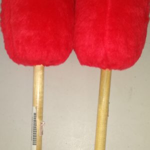 Bass Drum Mallets Red