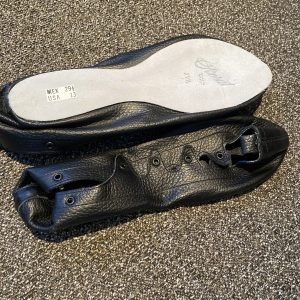 Scottish Country Dance Ghillies for Men Black Size 13