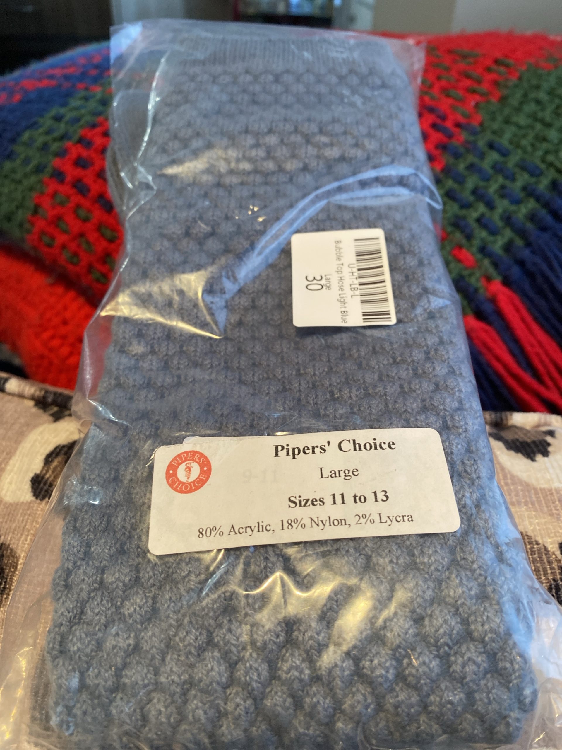 Bubble Top Hose Lovat Blue Large