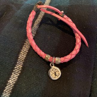 Celtic Leather Bracelet - Round
