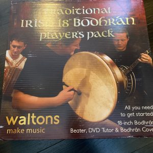 18" Classic Bodhran Pack Dark Brown