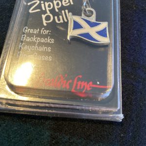 Saint Andrews Flag Zipper Pull