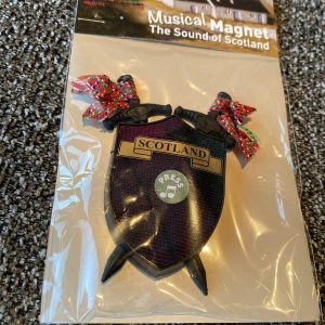 Musical Fridge Magnet - Shield and Sword