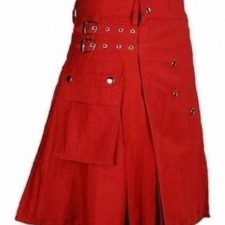 Red Fashion Kilt Size 36